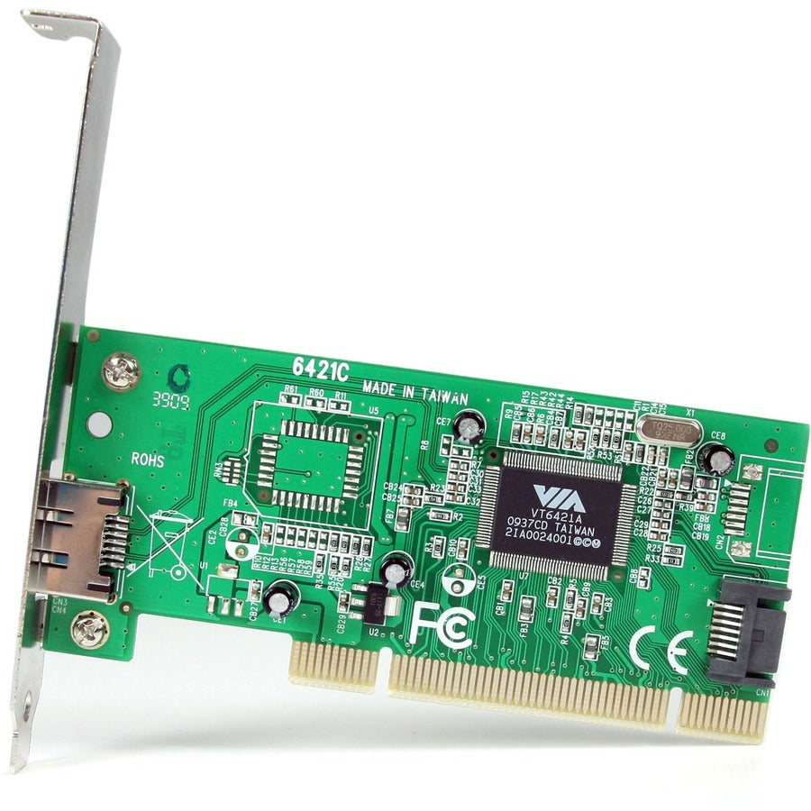 StarTech.com Startech 1 Port eSATA + 1 Port SATA PCI SATA Controller Card PCIESATA2I