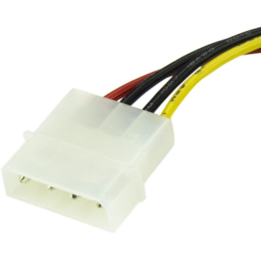 Star Tech.com 6in 4 Pin LP4 to SATA Power Cable Adapter SATAPOWADAP