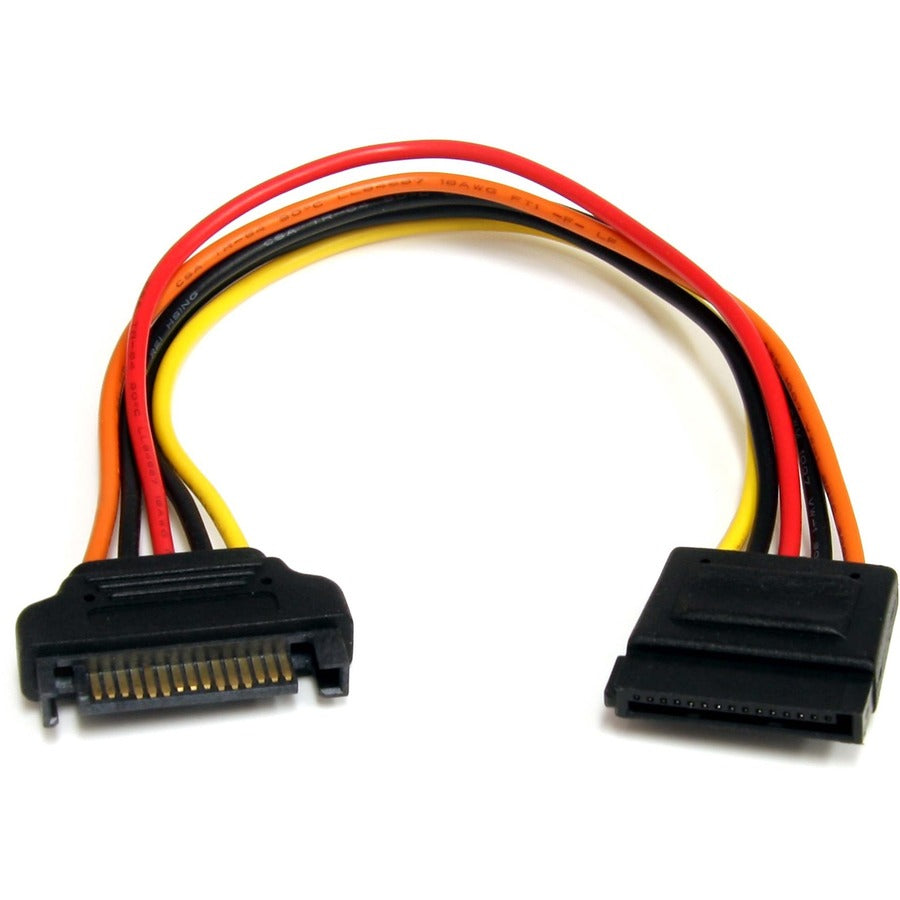 Star Tech.com 8in 15 pin SATA Power Extension Cable SATAPOWEXT8