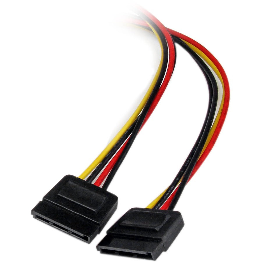 Star Tech.com 12in LP4 to 2x SATA Power Y Cable Adapter PYO2LP4SATA