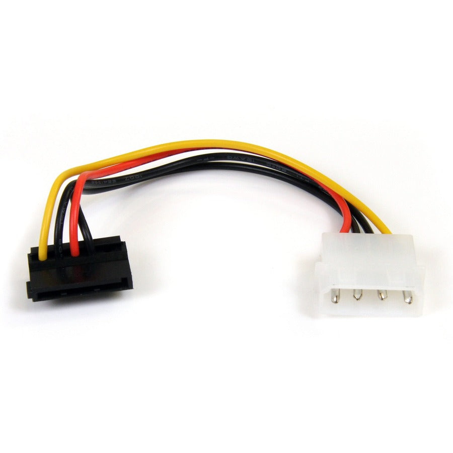 Star Tech.com 6in 4 Pin LP4 to Right Angle SATA Power Cable Adapter SATAPOWADAPR