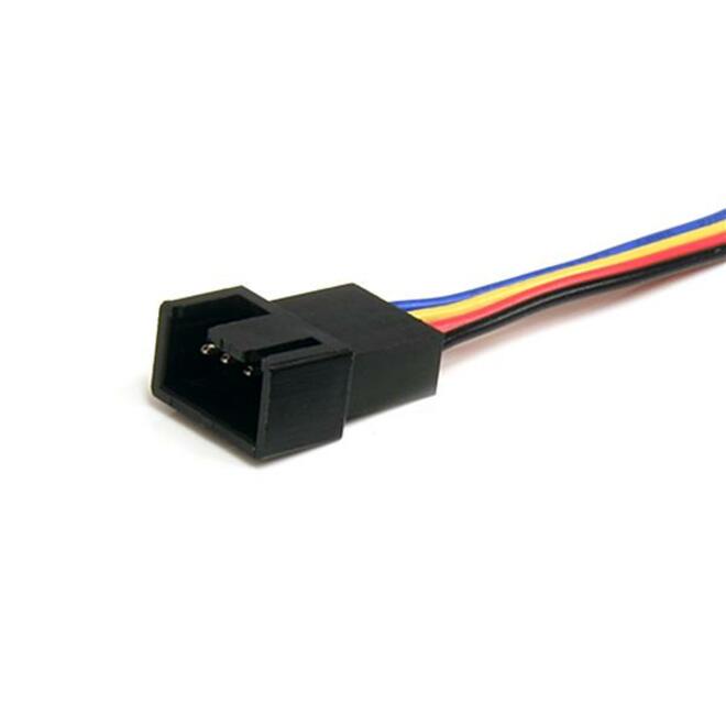 StarTech.com 12in 4 Pin PWM Fan Extension Power Y Cable - F/M FAN4SPLIT12