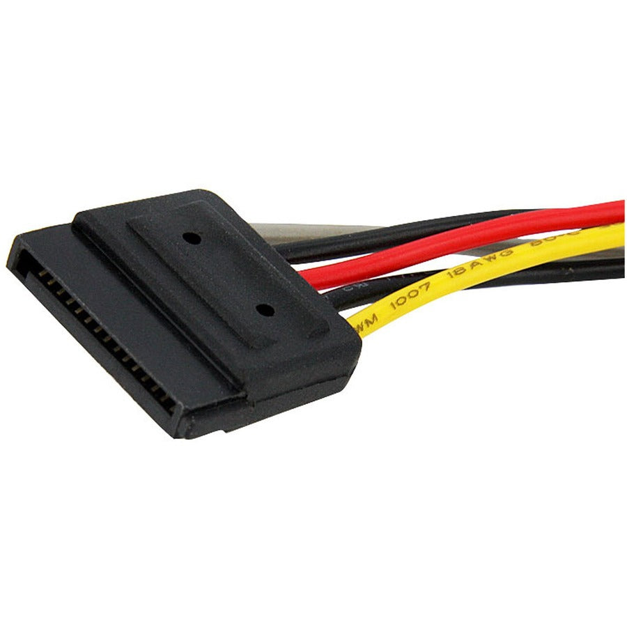 StarTech.com 6in SATA Power Y Splitter Cable Adapter - M/F PYO2SATA