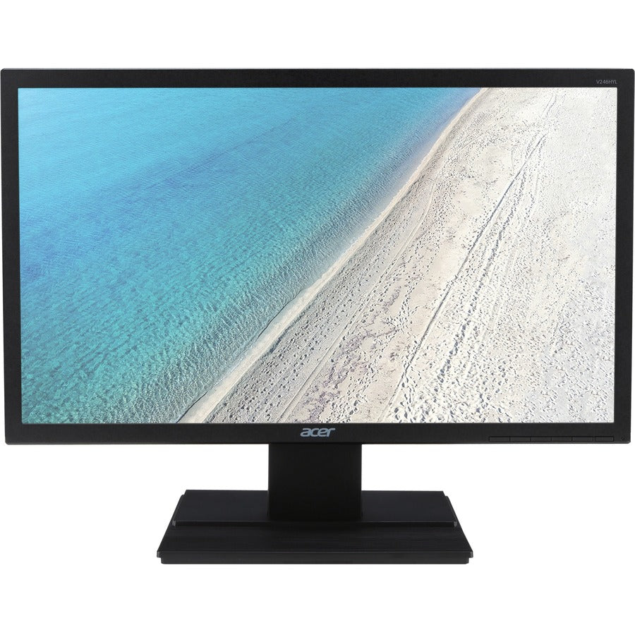 Acer V246HYL 23.8" Full HD LED LCD Monitor - 16:9 - Black UM.QV6AA.D01
