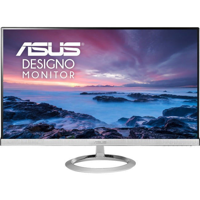 Asus Designo MX279HS 27" Full HD LED LCD Monitor - 16:9 - Silver, Black MX279HS