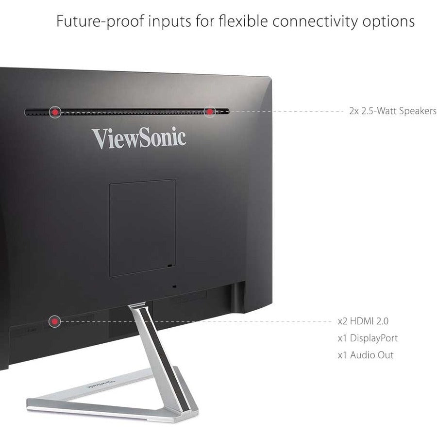 Viewsonic 27" Display, IPS Panel, 3840 x 2160 Resolution VX2776-4K-MHD