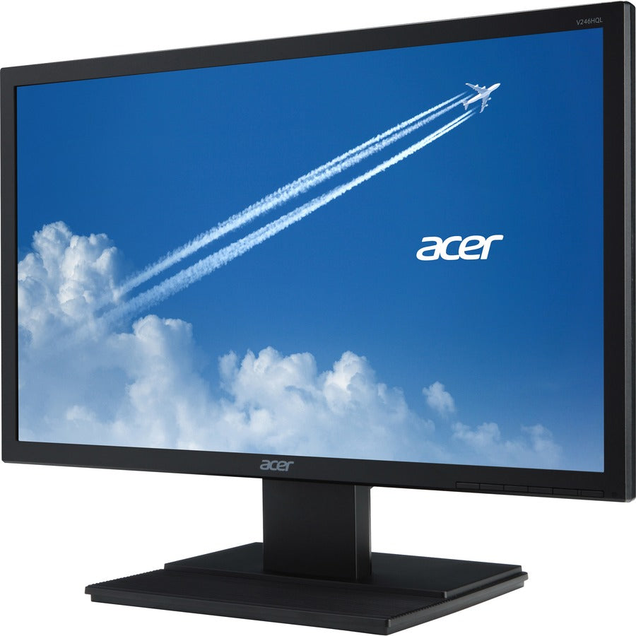Acer V246HQL 23.6" Full HD LED LCD Monitor - 16:9 - Black UM.UV6AA.006