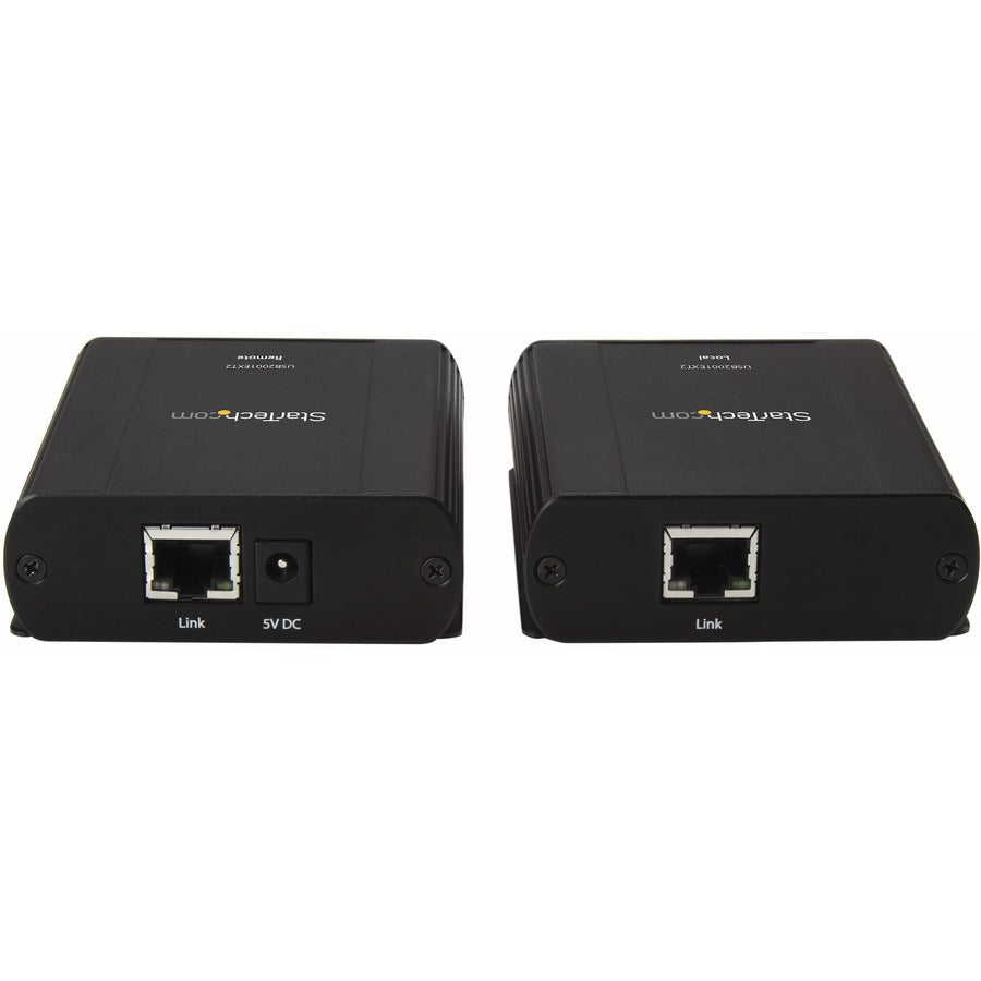 StarTech.com Newer version is USB2001EXT2NA - 1 Port USB 2.0 over Cat5 / Cat6 Ethernet Extender - up to 330ft (100m) USB2001EXT2