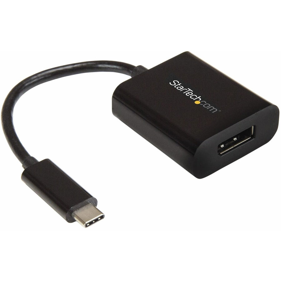 StarTech.com Adaptateur USB C vers DisplayPort 4K 60 Hz - Convertisseur vidéo pour moniteur USB Type-C vers DP 1.4 (mode DP Alt) - Compatible Thunderbolt 3 USBC-DISPLAYPORT