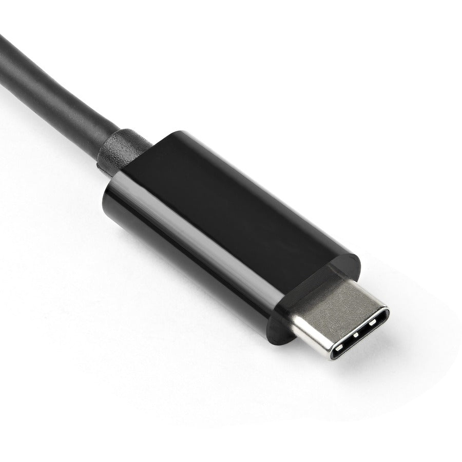 StarTech.com USB C to DisplayPort Adapter 4K 60Hz - USB Type-C to DP 1.4 Monitor Video Converter (DP Alt Mode) - Thunderbolt 3 Compatible USBC-DISPLAYPORT