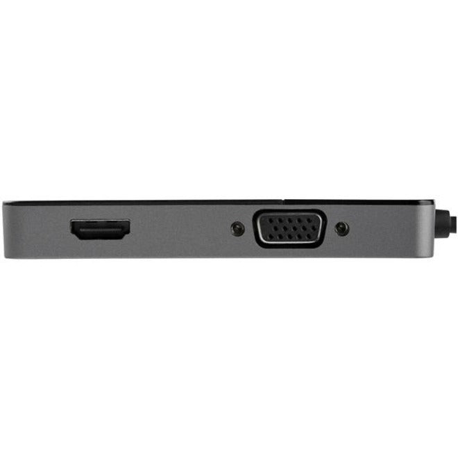 StarTech.com USB 3.0 to HDMI and VGA Adapter -4K/1080p USB Type A Dual Monitor Multiport Display Adapter Converter -External Graphics Card USB32HDVGA