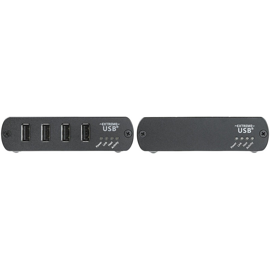 StarTech.com 4 Port USB 2.0 Extender over Ethernet/IP Network Hub - up to 330ft (100m) - USB over Gigabit LAN or Direct Cat5e/Cat6 Cable USB2G4LEXT2NA