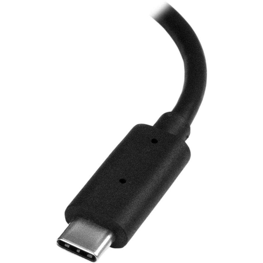 StarTech.com USB-C to VGA Adapter - 1920x1200 - USB C Adapter - USB Type C to VGA Monitor / Projector Adapter CDP2VGASA