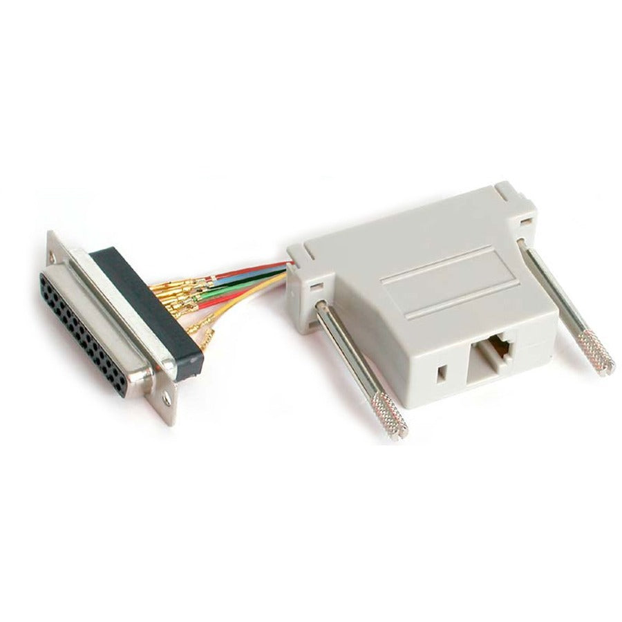 StarTech.com StarTech.com DB25 to RJ45 Modular Adapter - Serial adapter - DB-25 (F) - RJ-45 (F) GC258FF