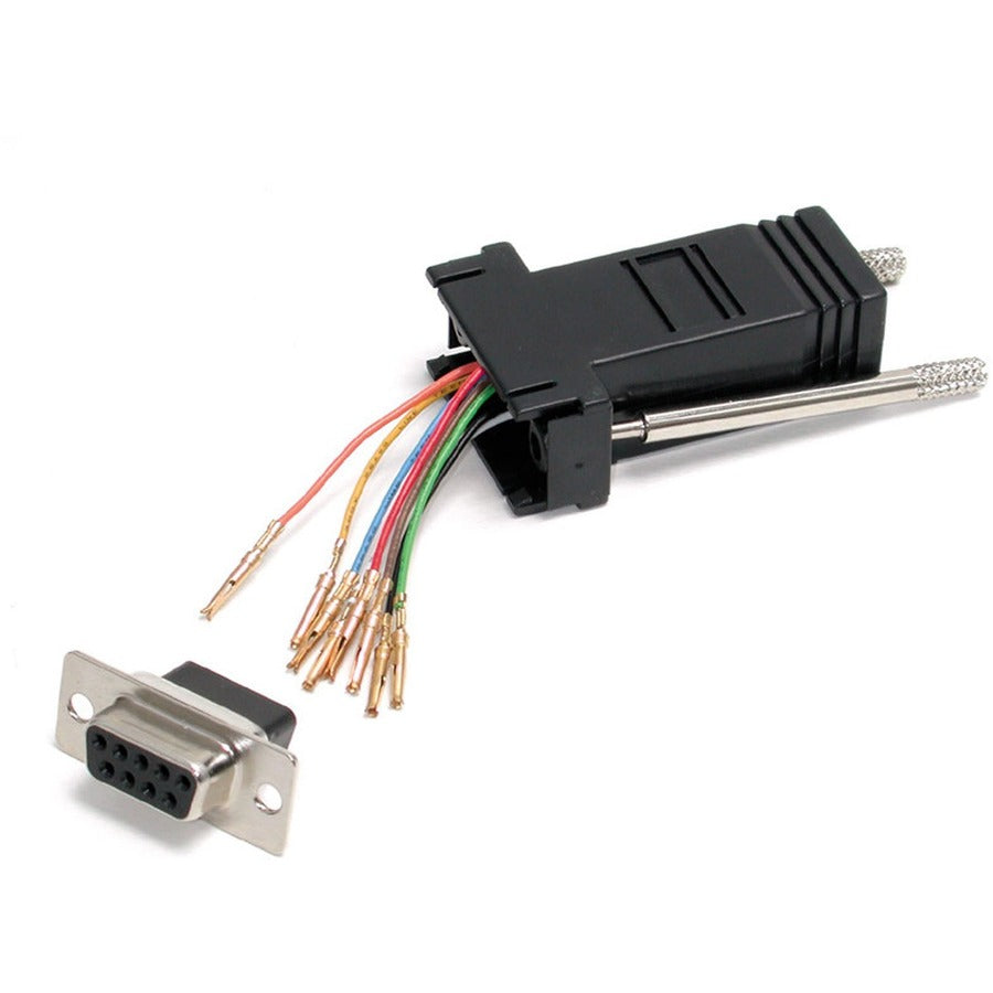 StarTech.com Adaptateur série modulaire DB9 vers RJ45 - Noir GC98FF