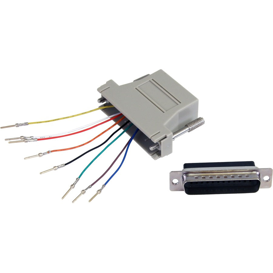 Adaptateur modulaire StarTech.com DB25 vers RJ45 - M/F GC258MF