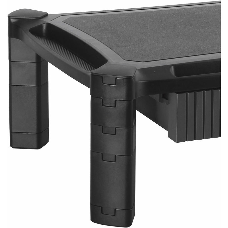 StarTech.com Adjustable Monitor Riser - Large - Drawer - Monitors up to 32"- Adjustable Height - Desk Monitor Stand MONSTADJDL