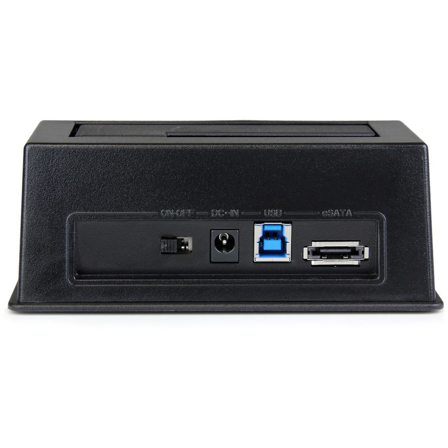 StarTech.com Station d'accueil pour disque dur eSATA / USB 3.0 SATA III SSD / HDD avec UASP SDOCKU33EBV