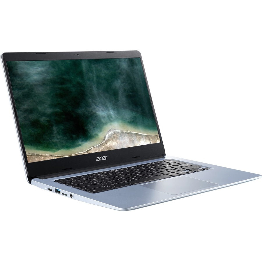 Acer Chromebook 314 CB314-1HT CB314-1HT-C6SU 14" Touchscreen Chromebook - Full HD - 1920 x 1080 - Intel Celeron N4120 Quad-core (4 Core) 1.10 GHz - 4 GB RAM - 64 GB Flash Memory - Silver NX.HKEAA.004
