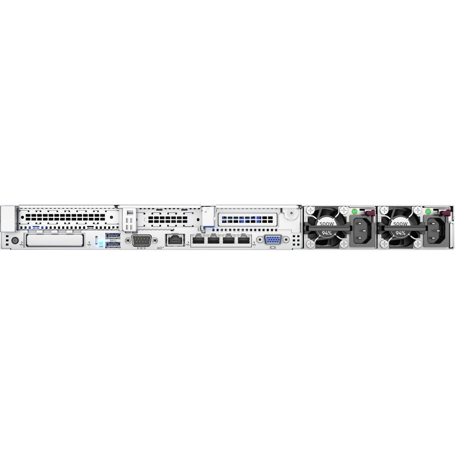 HPE ProLiant DL360 G10 1U Rack Server - 1 x Intel Xeon Silver 4208 2.10 GHz - 16 GB RAM - Serial ATA/600, 12Gb/s SAS Controller P19774-B21