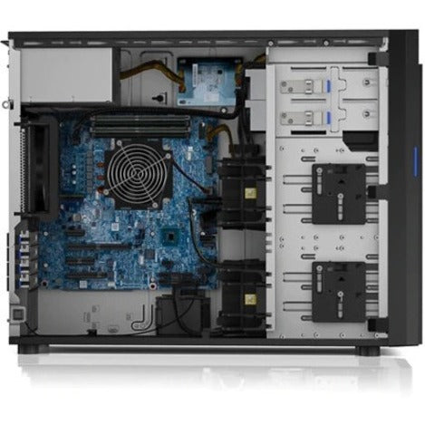 Lenovo ThinkSystem ST250 7Y45A045NA 4U Tower Server - 1 x Intel Xeon E-2224 3.40 GHz - 8 GB RAM - Serial ATA/600 Controller 7Y45A045NA