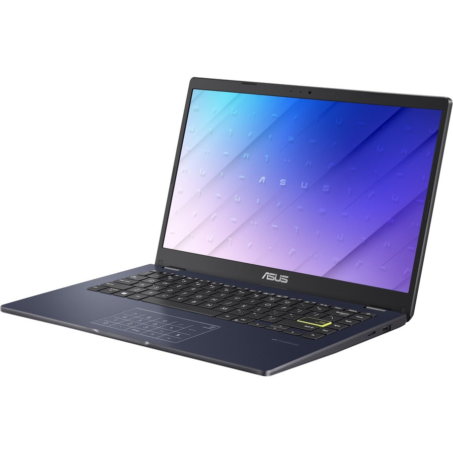 Asus E410 E410MA-QP1S-CB 14" Notebook - Full HD - 1920 x 1080 - Intel Pentium N5030 Quad-core (4 Core) 1.10 GHz - 8 GB RAM - 256 GB SSD - Star Black, Black E410MA-QP1S-CB