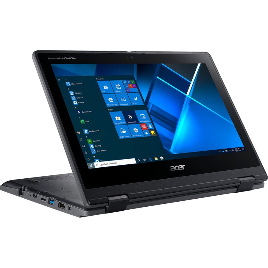 Acer TravelMate Spin B3 B311RN-31 TMB311RN-31-C4SU 11.6" Touchscreen 2 in 1 Notebook - Full HD - 1920 x 1080 - Intel Celeron N4120 Quad-core (4 Core) 1.10 GHz - 4 GB RAM - 128 GB Flash Memory - Shale Black NX.VN2AA.001