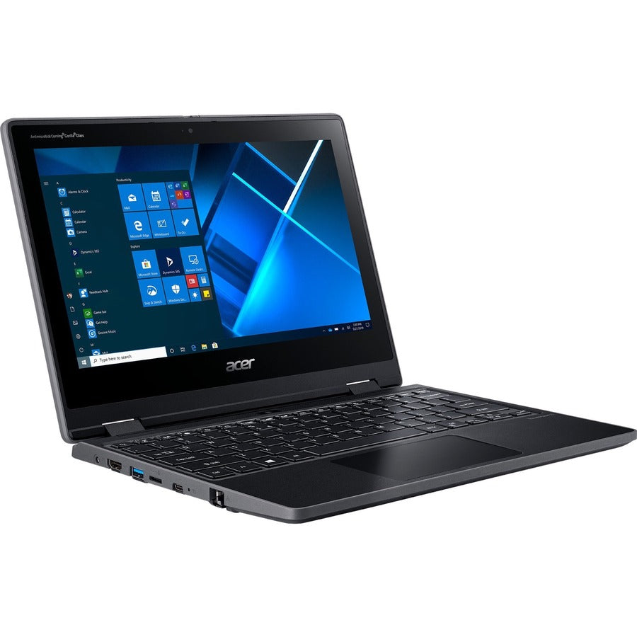 Acer TravelMate Spin B3 B311RN-31 TMB311RN-31-C4SU 11.6" Touchscreen 2 in 1 Notebook - Full HD - 1920 x 1080 - Intel Celeron N4120 Quad-core (4 Core) 1.10 GHz - 4 GB RAM - 128 GB Flash Memory - Shale Black NX.VN2AA.001