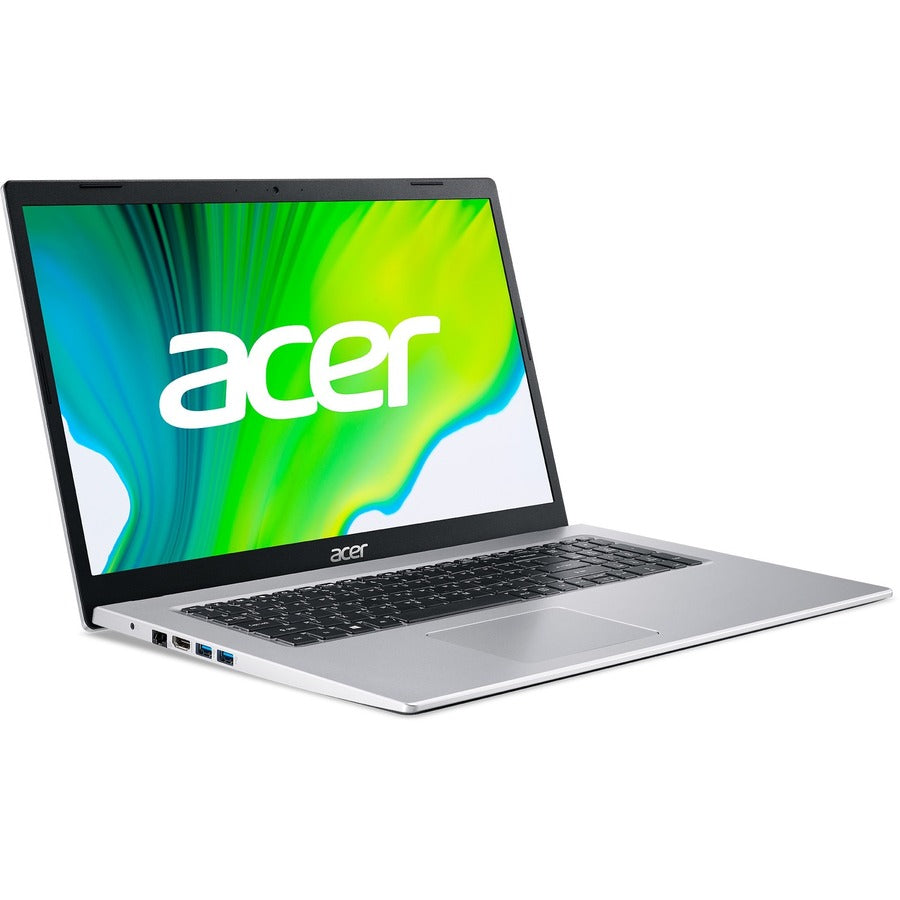 Acer Aspire 3 A317-33 A317-33-P9JT 17.3" Notebook - HD+ - 1600 x 900 - Intel Pentium Silver N6000 Quad-core (4 Core) 1.10 GHz - 8 GB RAM - 256 GB SSD - Pure Silver NX.A6TAA.001
