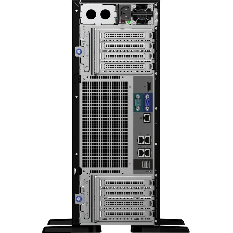 HPE ProLiant ML350 G10 4U Tower Server - 1 x Intel Xeon Silver 4210R 2.40 GHz - 16 GB RAM - Serial ATA/600, 12Gb/s SAS Controller P21788-001