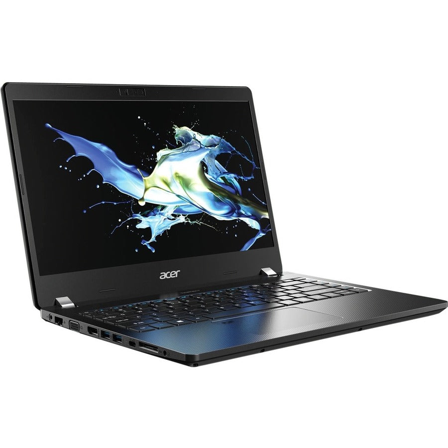 Ordinateur portable Acer TravelMate P2 P214-52 TMP214-52-56F8 14" - Full HD - 1920 x 1080 - Intel Core i5 10e génération i5-10210U Quad-core (4 cœurs) 1,60 GHz - 8 Go RAM - 512 Go SSD NX.VLHAA .007