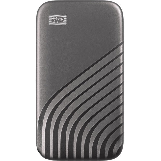 WD My Passport WDBAGF5000AGY-WESN 500 GB Portable Solid State Drive - External - Space Gray WDBAGF5000AGY-WESN