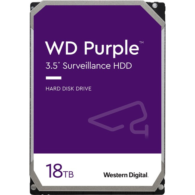 Disque dur WD Purple WD180PURZ 18 To - 3,5" interne - SATA (SATA/600) WD180PURZ