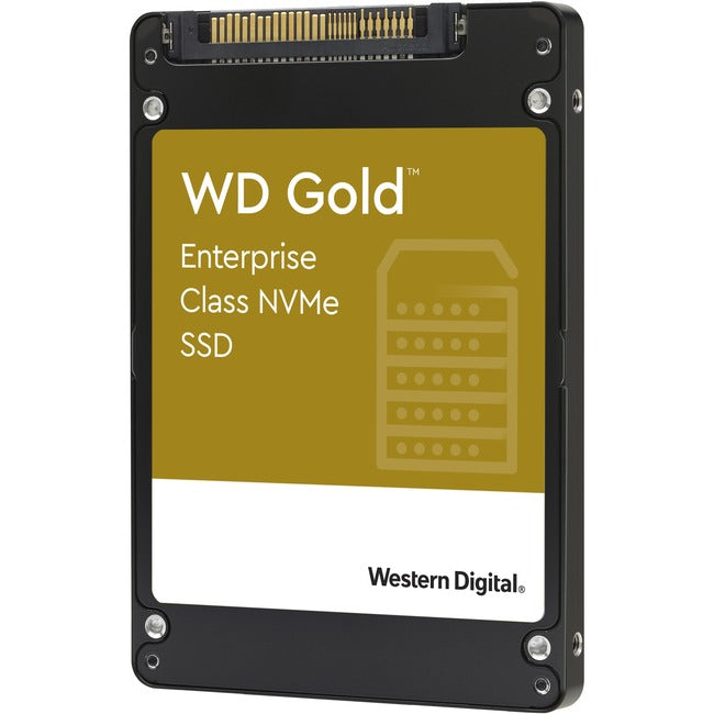 Disque SSD WD Gold WDS960G1D0D 960 Go - Interne - U.2 (SFF-8639) NVMe (PCI Express NVMe 3.1 x4) - Lecture intensive WDS960G1D0D