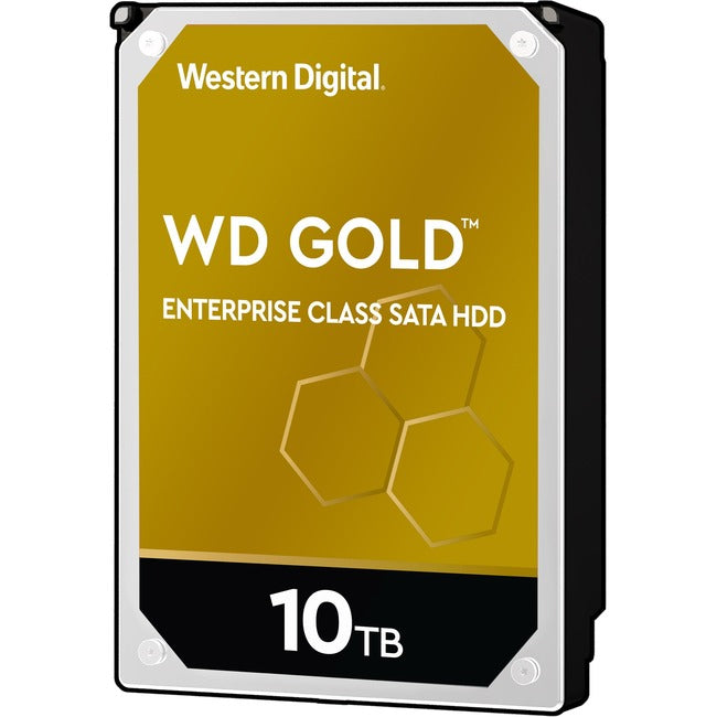 WD Gold WD102KRYZ 10 TB Hard Drive - 3.5" Internal - SATA (SATA/600) WD102KRYZ