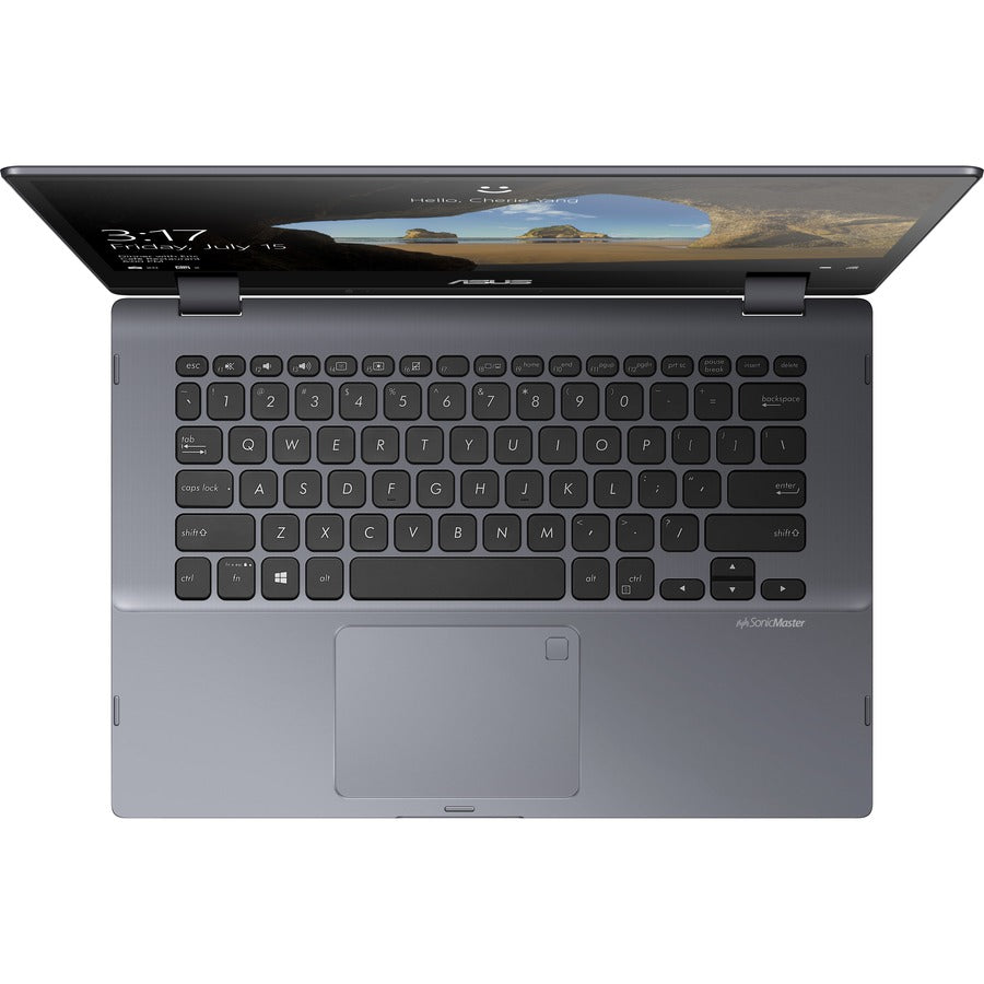 Ordinateur portable Asus VivoBook Flip 14 TP412 TP412FA-Q3MS1-CB Écran tactile 14" - Full HD - 1920 x 1080 - Intel Core i3 (10e génération) i3-10110U - 4 Go RAM - 128 Go SSD TP412FA-Q3MS1-CB