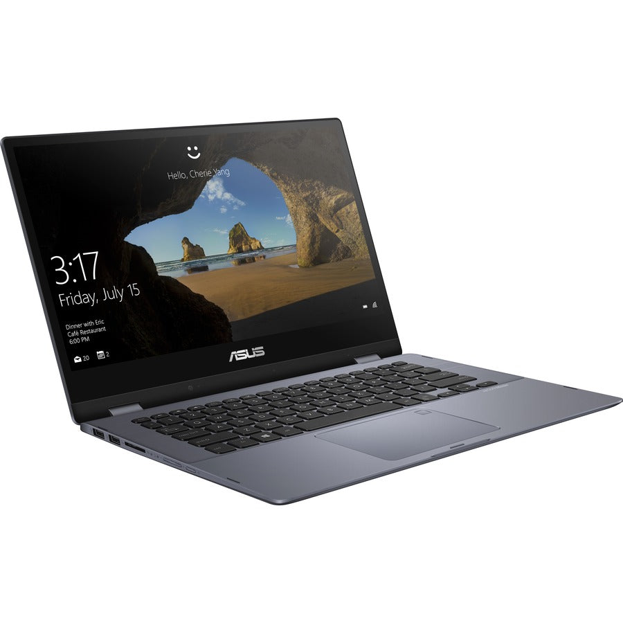 Ordinateur portable Asus VivoBook Flip 14 TP412 TP412FA-Q3MS1-CB Écran tactile 14" - Full HD - 1920 x 1080 - Intel Core i3 (10e génération) i3-10110U - 4 Go RAM - 128 Go SSD TP412FA-Q3MS1-CB