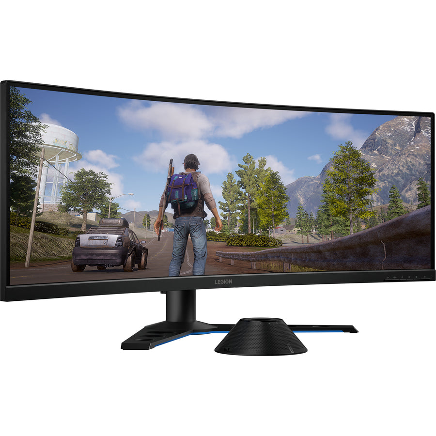 Lenovo Legion Y44w-10 43.4" DWUXGA Curved Screen WLED Gaming LCD Monitor - 32:10 - Raven, Black 65EARAC1US