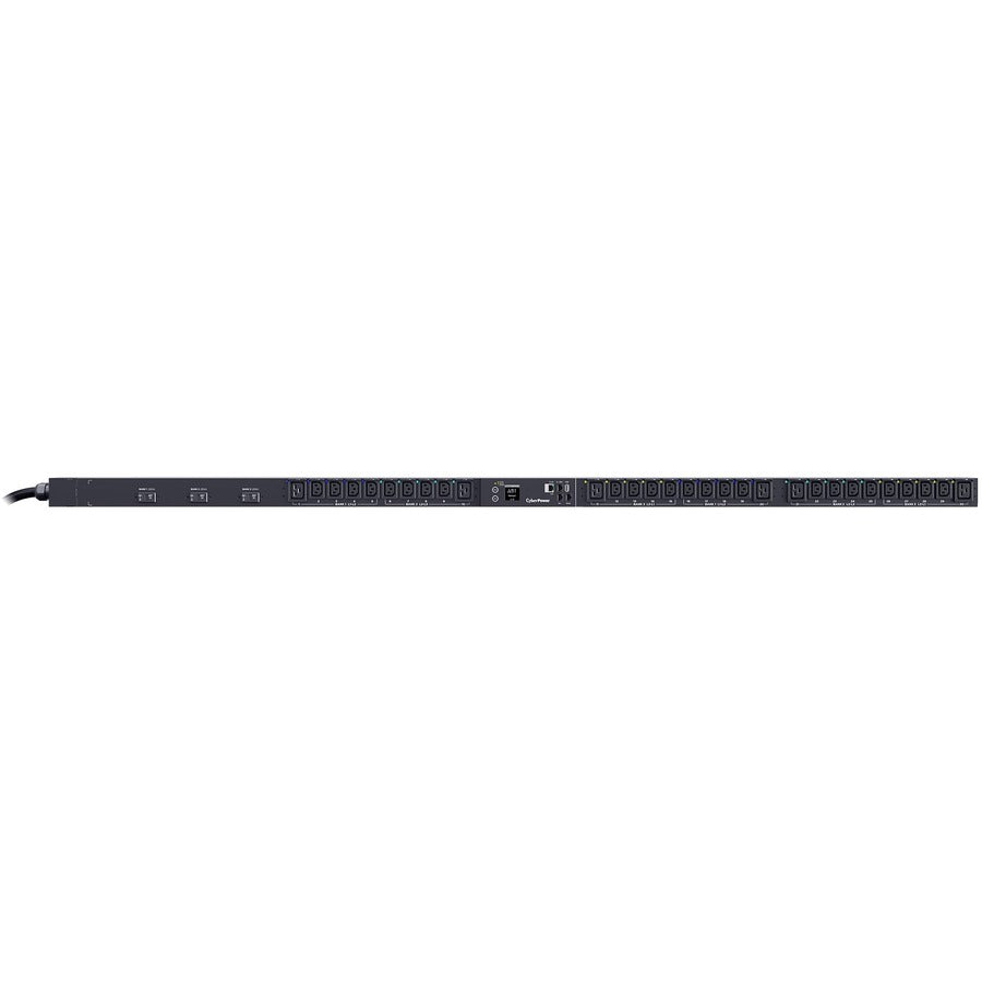 CyberPower PDU83108 PDU triphasé 200 - 240 VAC 60A commuté avec mesure par prise PDU83108