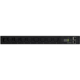 CyberPower Monitored PDU RM 1U PDU15MHVIEC8FNET 15A 8-Outlet PDU15MHVIEC8FNET