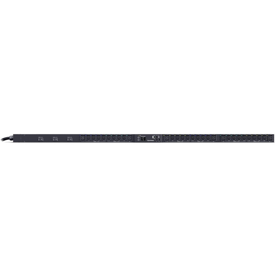 CyberPower PDU83105 PDU triphasé 200 - 240 VAC 30A commuté avec mesure par prise PDU83105