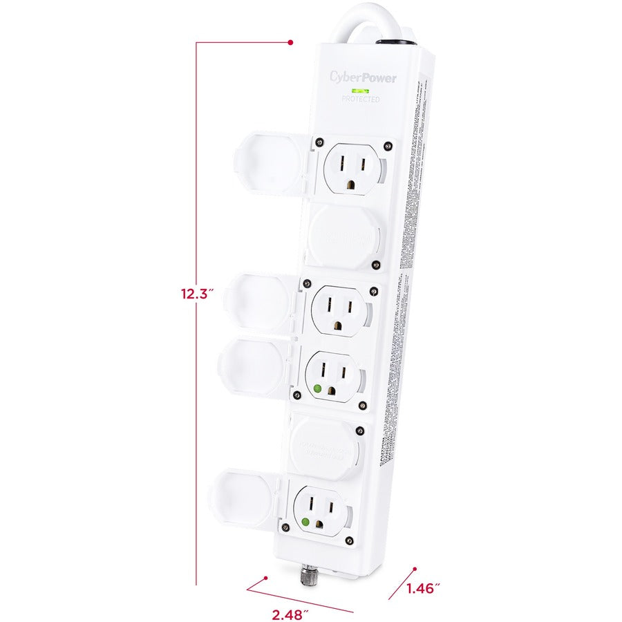 CyberPower MPV615S Suppresseur/protecteur de surtension à 6 prises MPV615S