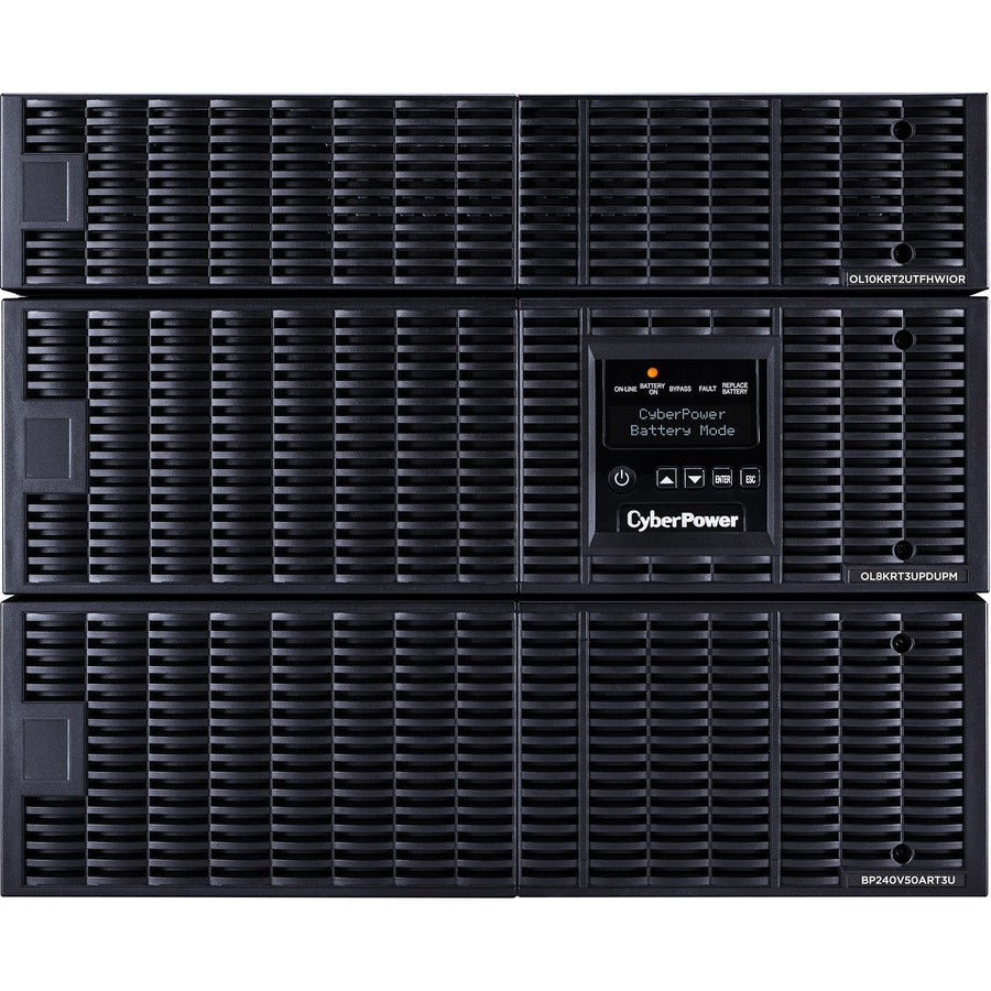 CyberPower OL8000RT3UPDUTF 8KVA Online UPS TF 8U Maintenance Bypass HW 120/208V RT 3YR WTY OL8000RT3UPDUTF