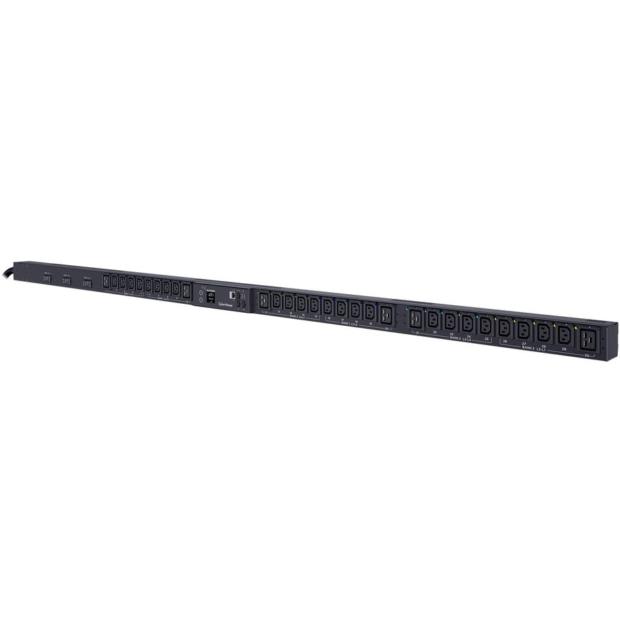 CyberPower PDU83104 PDU triphasé 200 - 240 VAC 30A commuté avec mesure par prise PDU83104