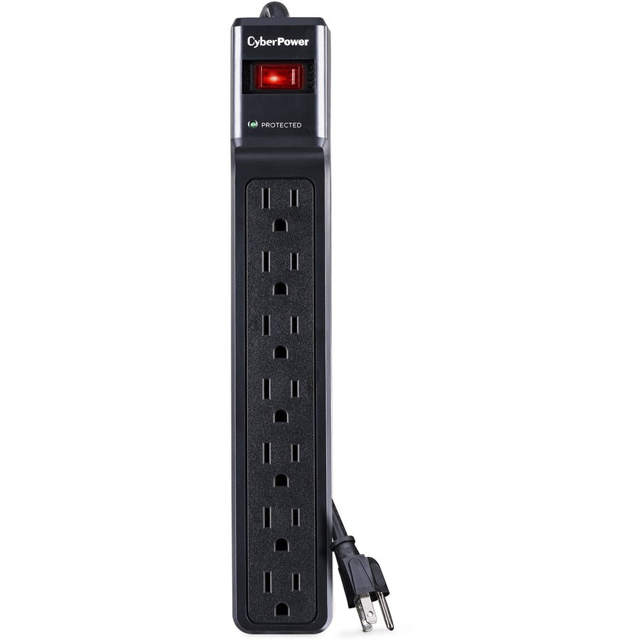 CyberPower CSB7012 Essential 7-Outlets Surge Suppressor with 1500 Joules and 12FT Cord - Plain Brown Boxes CSB7012