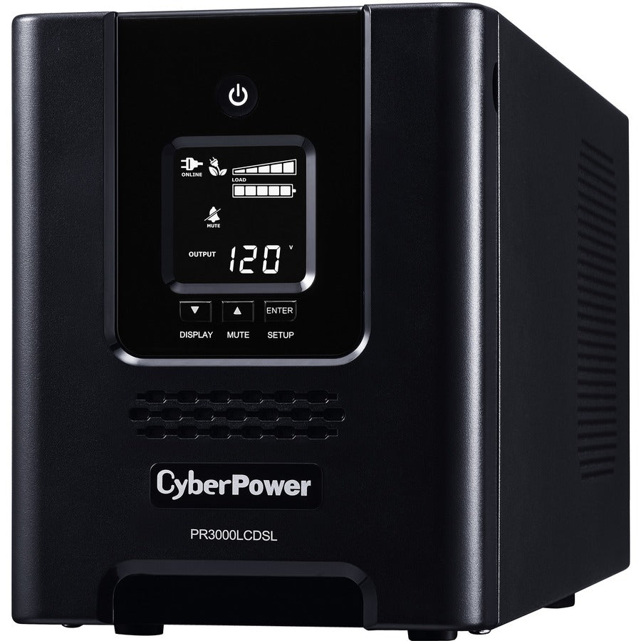 CyberPower Smart App Sinewave PR3000LCDSL 3000VA Pure Sine Wave Tower LCD UPS PR3000LCDSL