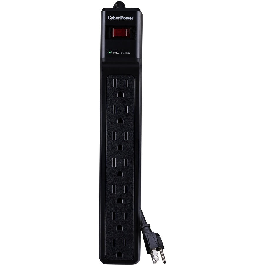 CyberPower CSB706 Essential 7-Outlets Surge Suppressor with 1500 Joules and 6FT Cord - Plain Brown Boxes CSB706