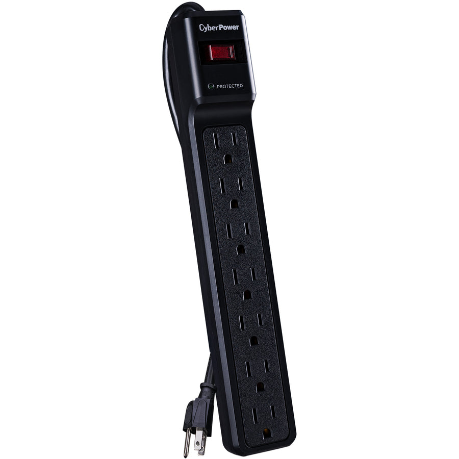 CyberPower CSB706 Essential 7-Outlets Surge Suppressor with 1500 Joules and 6FT Cord - Plain Brown Boxes CSB706