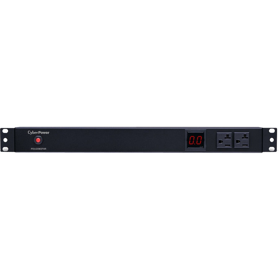 CyberPower PDU20M2F8R avec compteur, 10 prises, PDU PDU20M2F8R