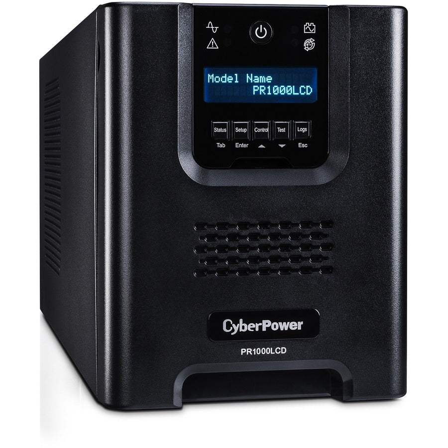 CyberPower Smart App Sinewave PR1000LCD 1000VA Pure Sine Wave Mini-Tower LCD UPS PR1000LCD